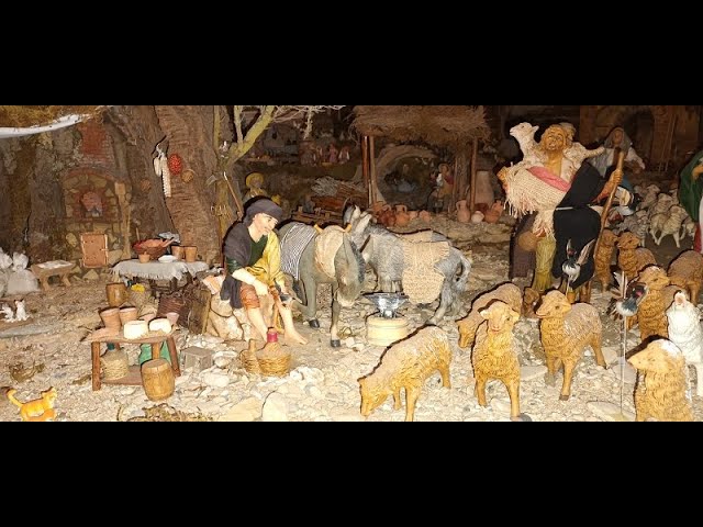 Campobello: il presepe monumentale di Michele Lupo, una magnificenza