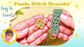 Learn Pondo Stitch | Easy & Fun Bracelet!