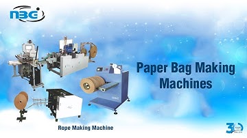 Paper Rope Making & Rewinding Machine by NBG I  Paper Bags