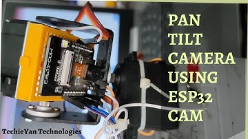 IoT based pan tilt camera using ESP32 CAM module