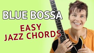 видео: BLUE BOSSA — лёгкие гитарные аккорды | Урок игры на гитаре Blue Bossa картинка: BLUE BOSSA — лёгкие гитарные аккорды | Урок игры на гитаре Blue Bossa