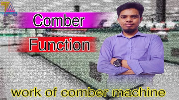 Comber machine Working process Textile knowledge II How do the combing machine works ?Rieter Combing