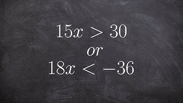 Solving and graphing a compound inequality joined by or