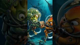 Broccoli VS Mango Underwater #funny #funnyvideo #viral #gaming #animation #cartoon #broccolivsmango