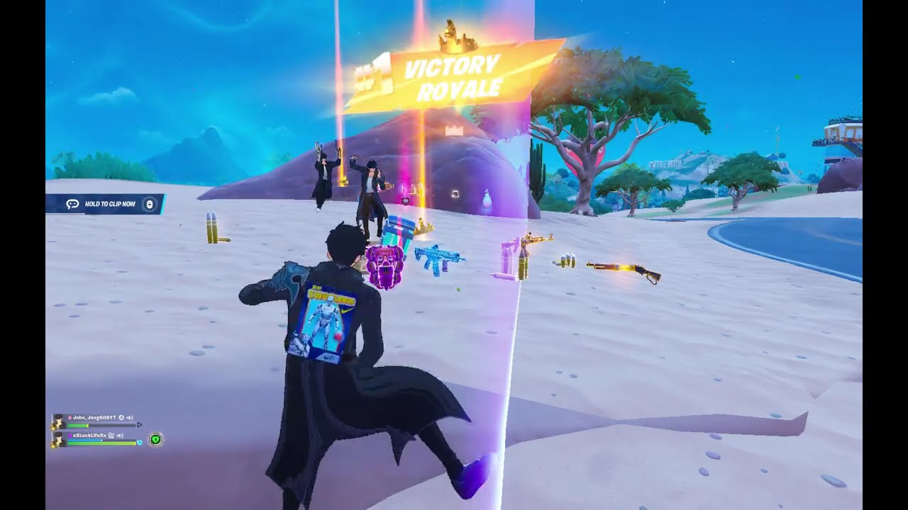 Fortnite Zerobuild CH7S1 - Solo Leveling Skin Gameplay (Trios)