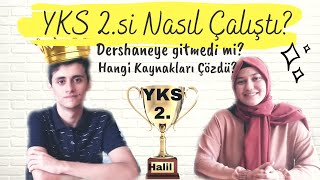 YKS TÜRKİYE 2.Sİ Nasıl Çalıştı? | Dershaneye Gitmeden Türkiye 2.si Olmak | Hangi Kaynakları Önerdi