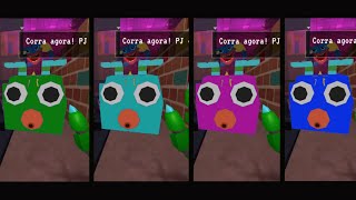 PJ Pug-A-Pillar Rainbow colors Blue Monster Escape, Monster Poppy Playtime! Gameplay android. screenshot 5
