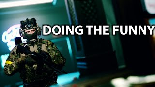 Memeing around trying to not go insane with the SWAT AI