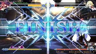 BBCF 2.0 (Rollback) - Kasha (Nine) vs. Jahvahn (Es)