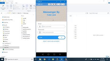 How To Create Facebook Messenger App  In Android  | Android Tutorials | Facebook Messenger | Part 1