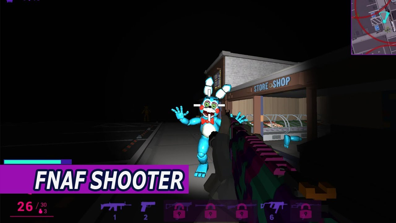 FNAF Shooter Game - GamePlay Walkthrough 