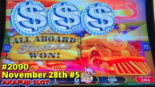 All Aboard Gold Express Piggy Pennies Slot Machine at Yaamava Casino