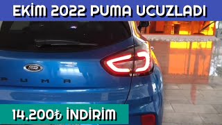 Ekim 2022 Ford Puma Fiyatı Ucuzladı! Sürpriz Fiyat Listesi ile 14.200₺ İNDİRİM Geldi
