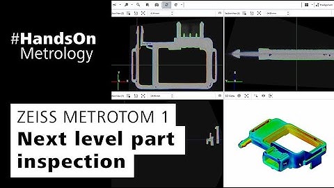 METROTOM 1: Part inspection with CAD data