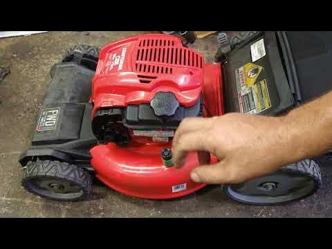 Craftsman M230 lawn mower troubleshooting steps