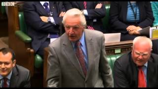 Dennis Skinner taunts David Cameron