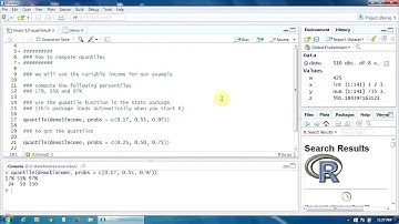 13. Computing Quantiles in R