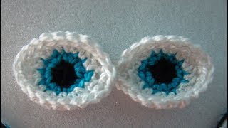 Сrochet eyes for amigurumi