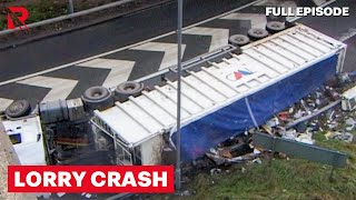 TWO Trucks Tip Over Within Hours Of Each Other At Spaghetti Junction | Motorway | Full Episode