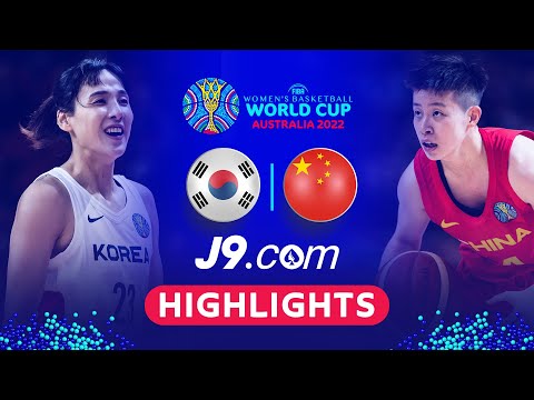 Korea 🇰🇷 - China 🇨🇳 | Game Highlights - #FIBAWWC 2022