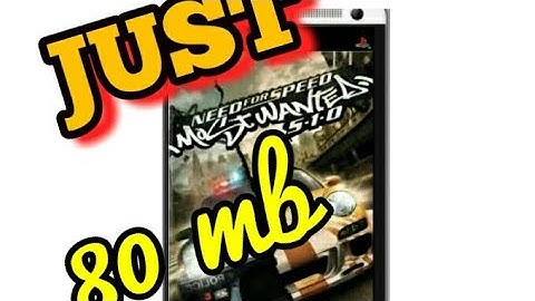 How to download nfs most wanted ppsspp highly compressed in just 80mb