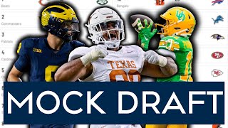 3 Round NFL Mock Draft | 100% Accurate Final Prediction for the 2024 NFL Draft