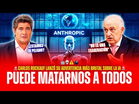 🤖💣 RUCKAUF PRENDIÓ TODAS LAS ALARMAS: LA IA PODRÍA MATARNOS A TODOS