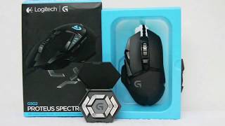 Logitech G502 Proteus Spectrum RGB Tunable GAMING MOUSE - Unboxing