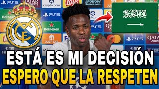 🔥 NO ONE SAW THIS COMING! VINICIUS CONFIRMS THE OFFER THAT COULD CHANGE EVERYTHING! | REAL MADRID...