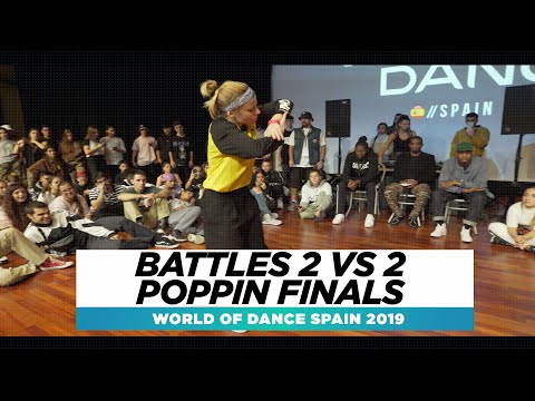 BATTLES 2 VS 2 POPPIN FINALS | FRONTROW | World of Dance Spain Qualifier 2019 | #WODSP19