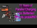 11 Years of Parallel Charging Lipo Batteries. Why no problems? Not One!