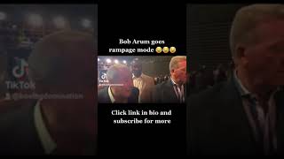 Bob Arum Goes Ballistic On Mike Coppinger
