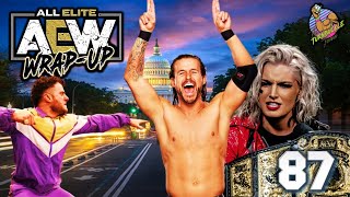 ADAM COLE VS MJF IN ELIMINATOR MATCH | TONI STORM defends WOMENS TITLE | BACK IN DC | AEW NEWS