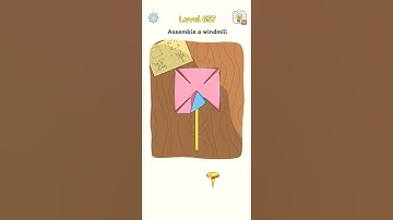 🧠DOP : Draw One Part All Levels-657 Gameplay Solution 👍 #shorts