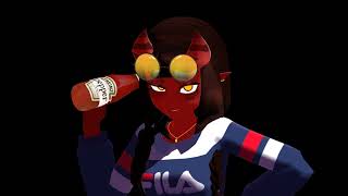 【MMD Meru The Succubus 】It Burns   Burns   Burns   Meru