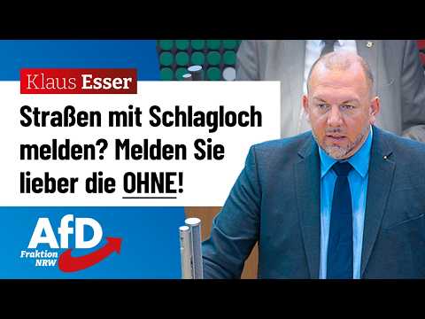 FDP reinventing the wheel again! – Klaus Esser (AfD)