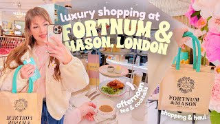 LONDON DIARIES ✿ Inside Ultra Luxury Supermarket Fortnum & Mason, Afternoon Tea, Buckingham Palace