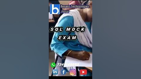 Software Training in Chennai #softwaretraining #chennai #placements #Besanttechnologiesporur