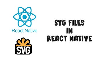 Using SVG images in React native app | 2023