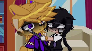 William controls soft William's body || Gacha Club Afton Family ||