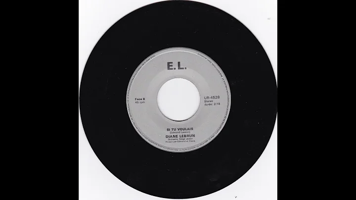 Diane Lebrun   -    Si tu voulais
