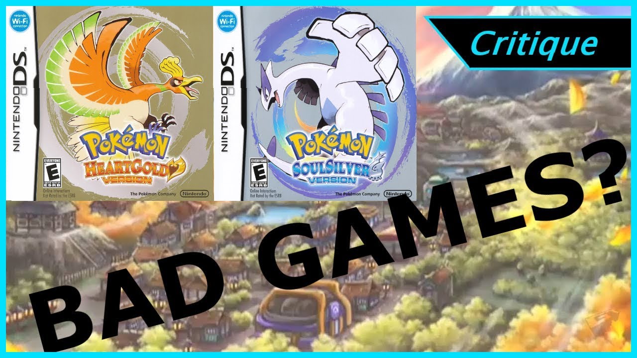 Pokemon Gen II Heart Gold / Soul Silver Nintendo DS 