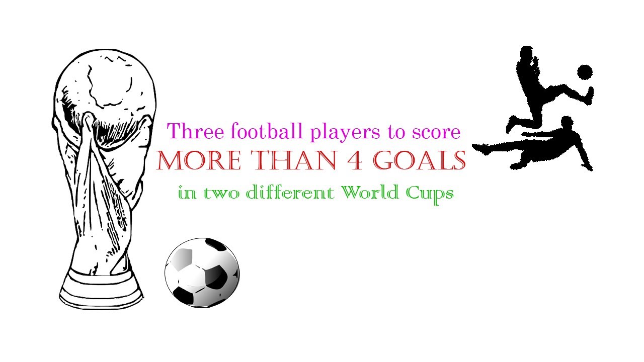 Three players to score five or more goals in two different World Cups ...