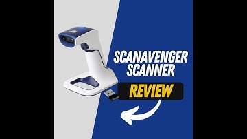 ScanAvenger Wireless 1D Barcode Scanner Review 📶 Portable Bluetooth + Stand Test