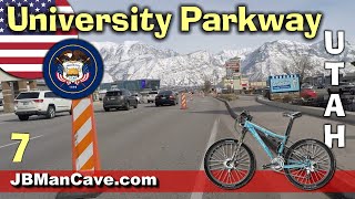CYCLING around UNIVERSITY PARKWAY OREM UTAH Bike Road 7 Tour USA JBManCave.com by JB's Man Cave 137 views 2 months ago 45 minutes