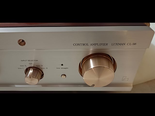 LUXMAN CL-38 プリアンプ LUXMAN CL-38の仕様 ラックスマン