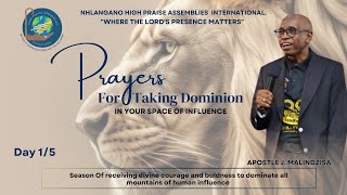 Welcome To Day 1 of Our Special 5 Days of Prayer With Apostle Jethro Malindzisa