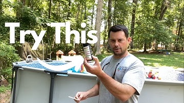 Easiest Way to Test your Pool Water. Pool test strips.