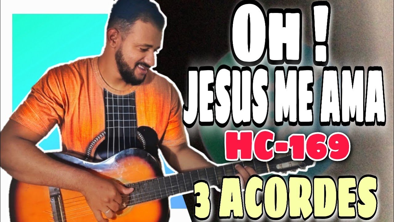 Oh! Jesus me ama ( 3 tons diferentes ) - Harpa Cristã