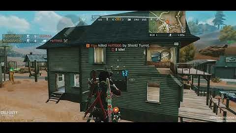 Lasering with the Shield Turret ❤ | COD Mobile BR